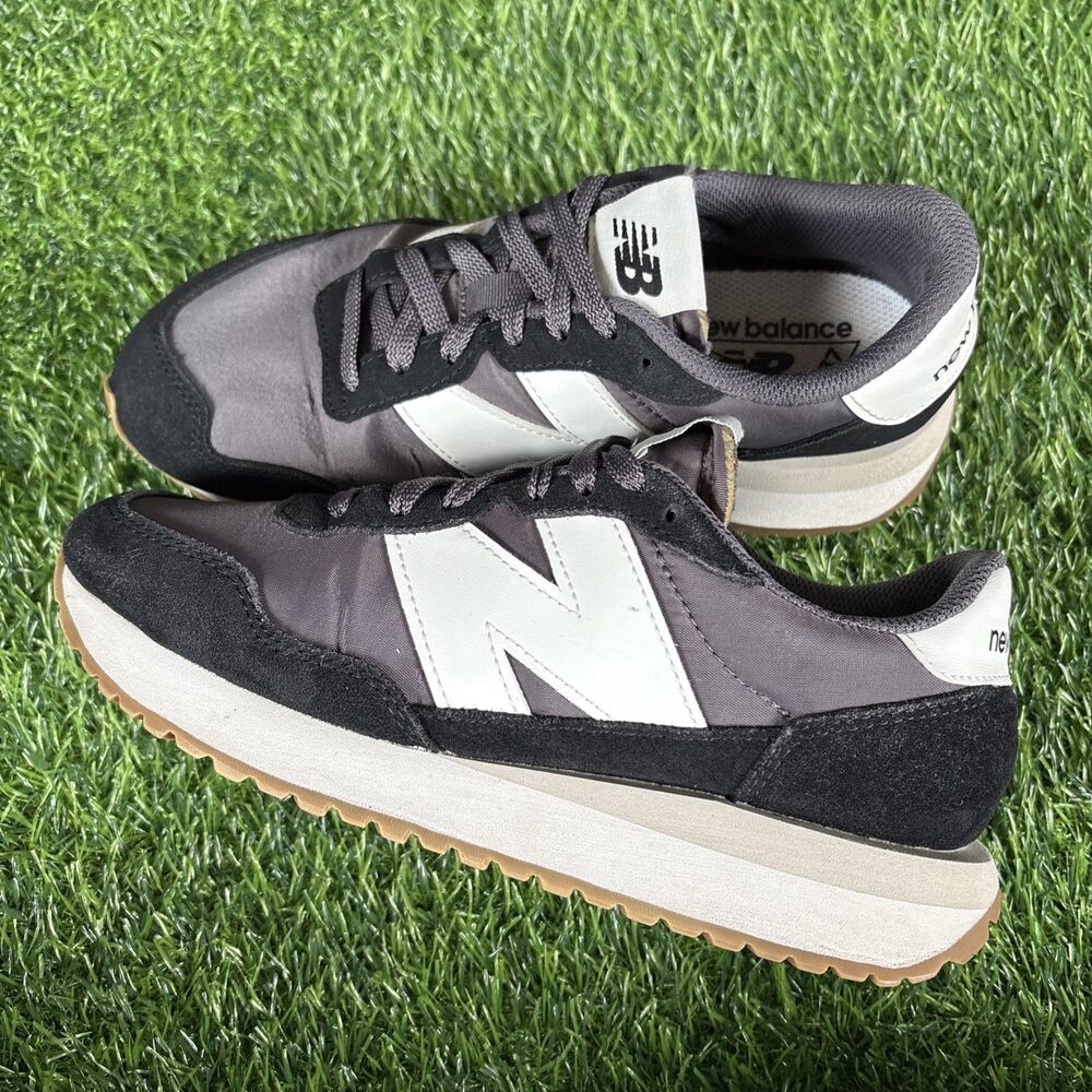 New Balance 237 Black/White Athletic Running Sneakers Women’s Size 7.5